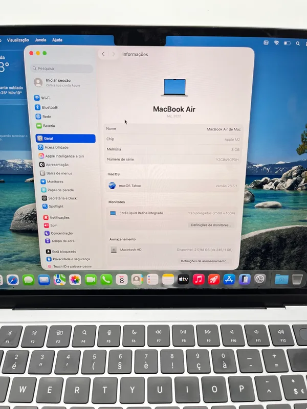 Macbook Air (M2, 2022) - Imagem 4